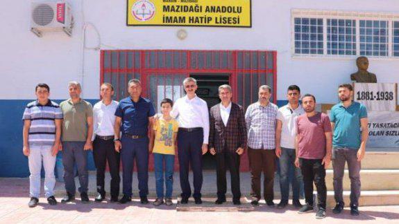 Genel Müdürümüz Nazif Yılmaz Mardin ve ilçelerindeki imam hatip okullarında incelemelerde bulundu