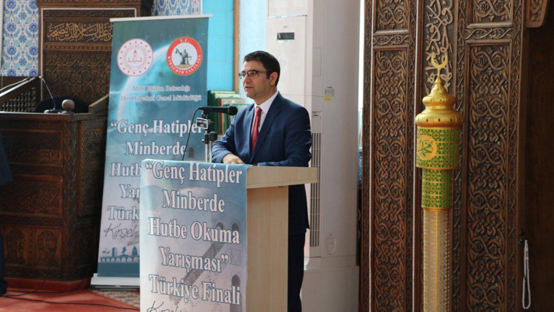 Genç Hatipler Minberde Hutbe Okuma Yarışması Türkiye Finali Kırşehirde Gerçekleştirildi