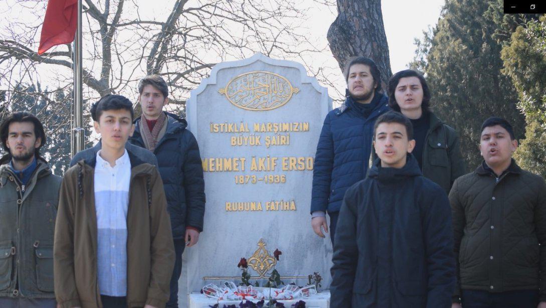 İmam hatip lisesi öğrencileri Mehmet Akif Ersoy'un anısına klip hazırladı
