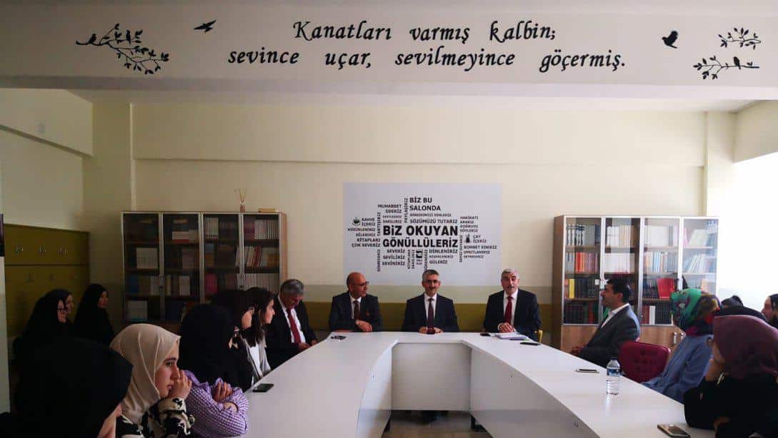 Millî Eğitim Bakan Yardımcısı Nazif Yılmaz ve Genel Müdürümüz Mehmet Nezir Gül'ün Evliya Çelebi Öğrenci Değişim Programı Ziyaretleri
