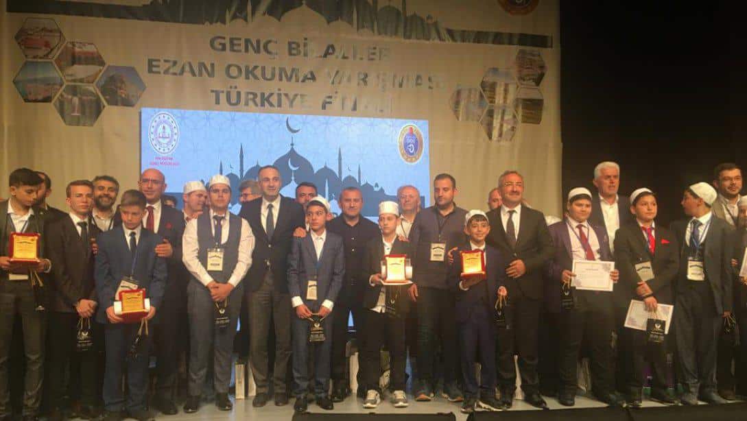 Genç Bilaller Ezan Okuma Yarışması Türkiye Finali Ordu'da Yapıldı