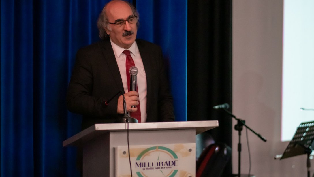 Genel Müdürümüz Mehmet Nezir Gül, Uluslararası Millî İrade Kız AİHL' nin Düzenlediği 