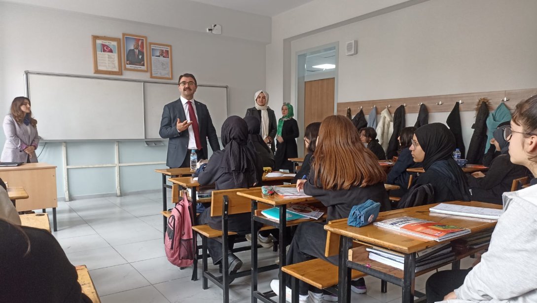 Genel Müdürümüz Ahmet İşleyen Eryaman Şehit Okan Koç Anadolu İmam Hatip Lisesini Ziyaret Etti