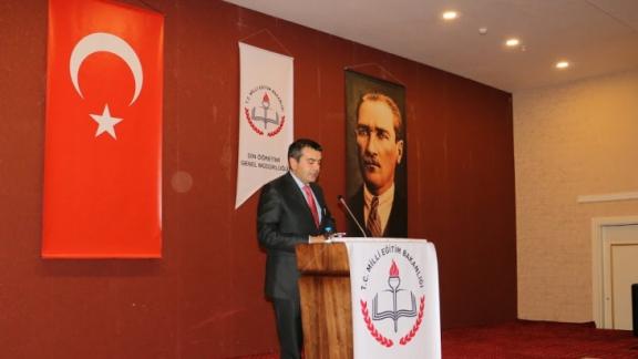 Doç. Dr. Yusuf TEKİN, Genel Müdürlüğümüzce Ankara Kızılcahamada gerçekleştirilen Eğitim Yönetimi Semineri ve Kalite Çalıştayı