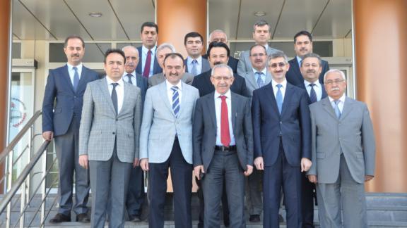 Müsteşar Yardımcısı Ahmet Emre BİLGİLİ ve Genel Müdürümüz Nazif YILMAZ Kayseri’de 