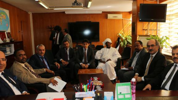 Sudan Heyeti Genel Müdürlüğümüzü Ziyaret Etti