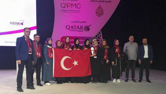 Uluslararası Arapça Münazara Yarışmalarında Dünya Birinciliği