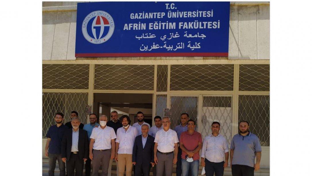 Daire Başkanı Yıldız, Afrin'de öğretmen eğitimi programına katıldı