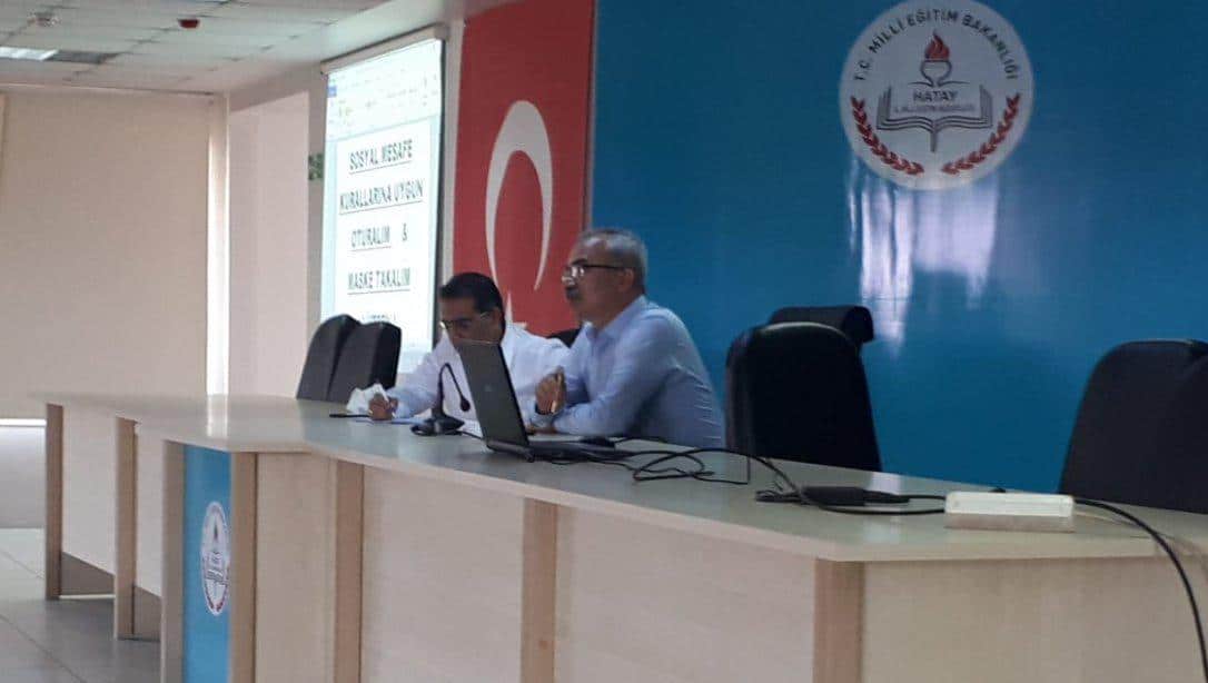 Daire Başkanı Yıldız, Hatay'daki imam hatip okullarında incelemelerde bulundu