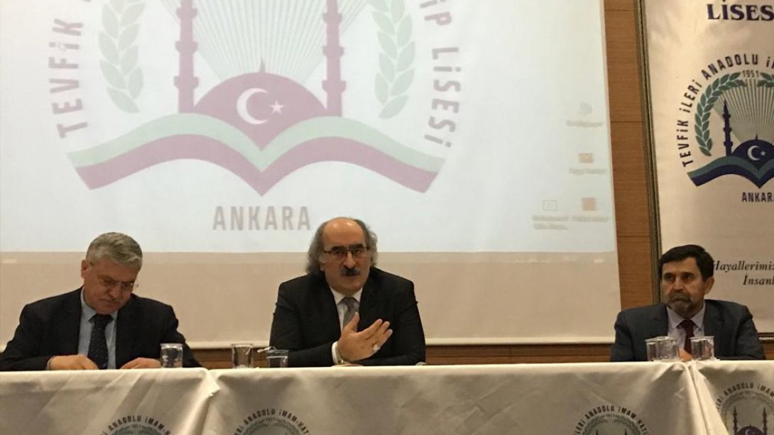 Genel Müdürümüz Mehmet Nezir Gül Ankara'daki İmam Hatip Okul  Müdürleriyle Değerlendirme Toplantısı Yaptı
