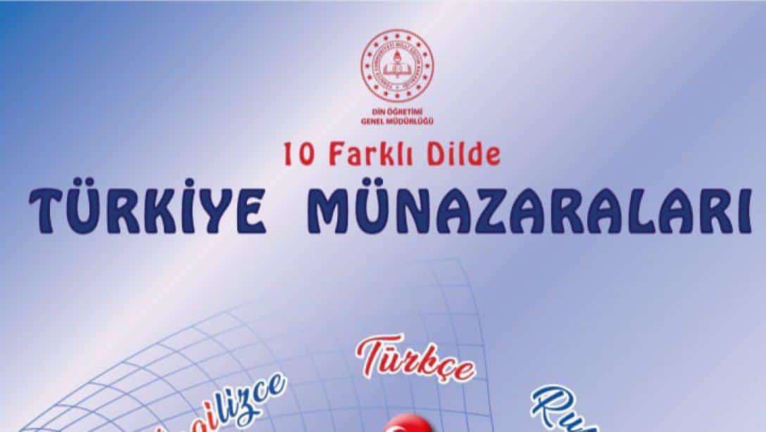 Din Öğretimi Genel Müdürlüğü 4. Türkiye Münazaraları Başladı