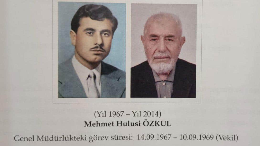 Genel Müdür Gül'den, Eski Genel Müdürlerimizden Mehmet Hulusi Özkul'un Vefatı Üzerine Taziye Mesajı ve Açıklama 