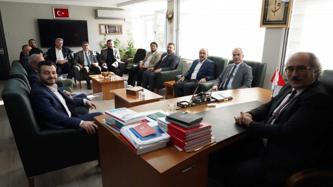Genel Müdürümüz Mehmet Nezir Gül, ÖNDER İmam Hatipliler Derneği Yönetim Kurulu Başkanı ve Beraberindeki Heyeti Kabul Etti
