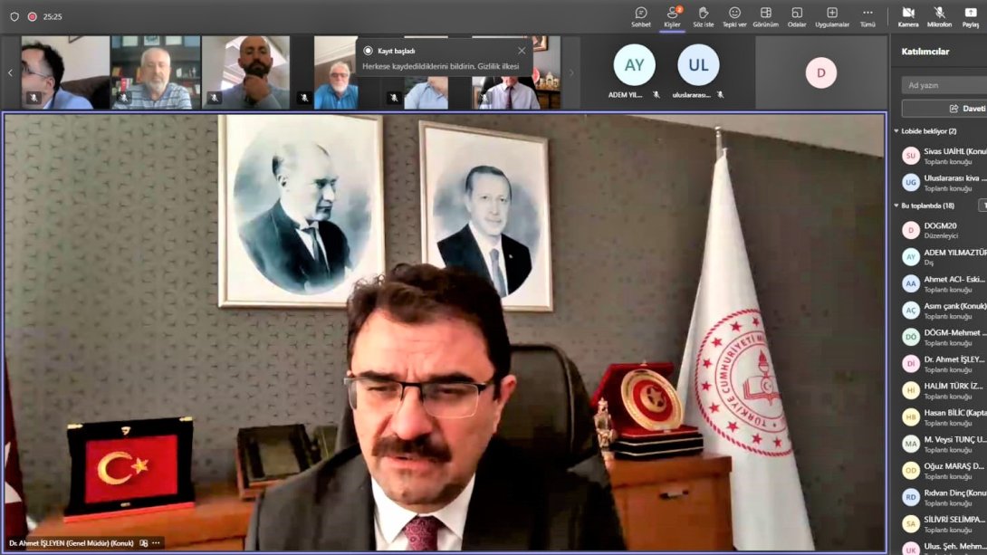 Genel Müdürümüz Dr. Ahmet İşleyen, Uluslararası Anadolu İmam Hatip Liseleri İdarecileriyle İstişare Toplantısı Gerçekleştirdi