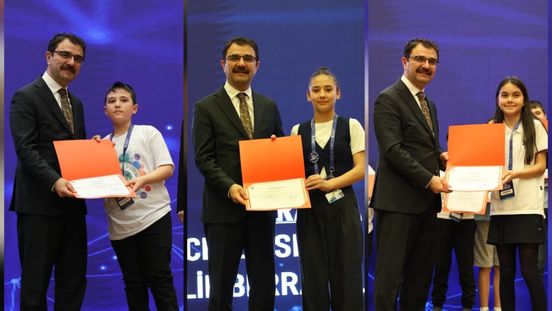 18. TÜBİTAK Ortaokul Öğrencileri Araştırma Projeleri Yarışması Ankara Bölge Finali Ödül Töreni Gerçekleştirildi