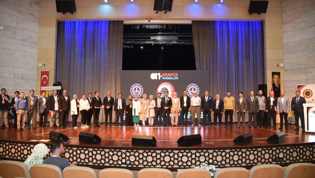 11. Arapça Bilgi ve Etkinlik Yarışmalarının Finali Konya'da Gerçekleştirildi