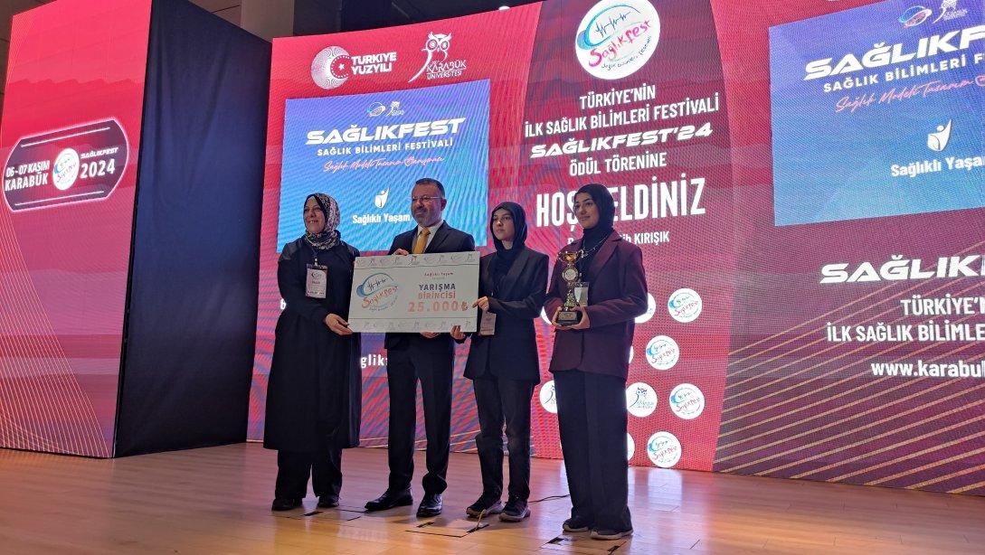 İmam Hatip Liselerinin SAĞLIKFEST'24 Başarısı