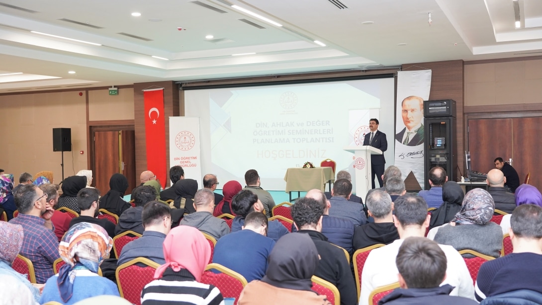 Din, Ahlak ve Değer Öğretimi Seminerleri Planlama Toplantısı Ankara'da Gerçekleştirildi